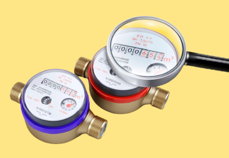 показники лічильників води