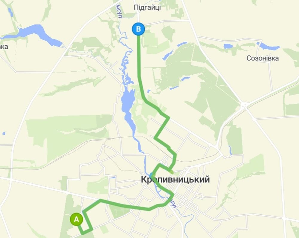 Тролейбус 7-А Кропивницький