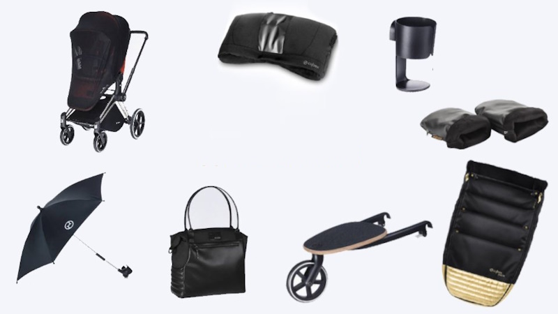 Все для комфорту малюка і мами: аксесуари для коляски