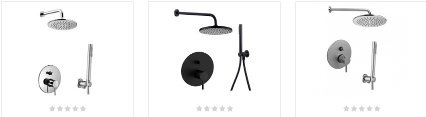 Душові системи прихованого монтажу: інновації для сучасної ванної кімнати