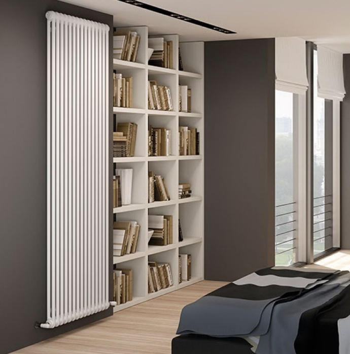 Вертикальні батареї: новий погляд на опалення