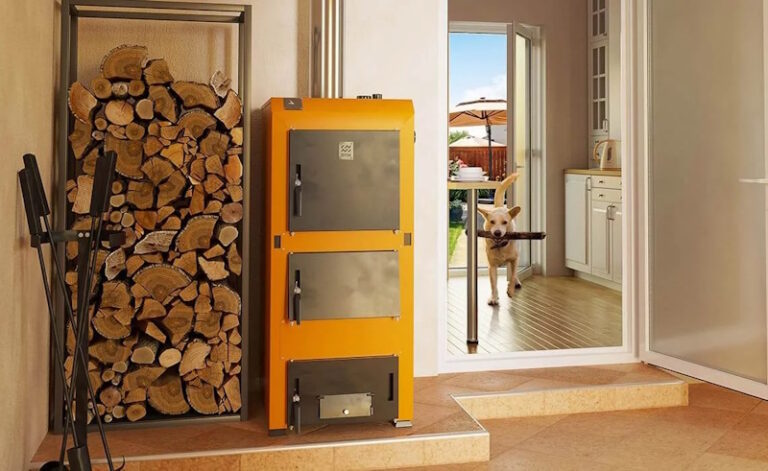 Твердотопливный котёл