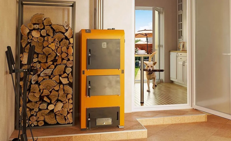 Твердотопливный котёл