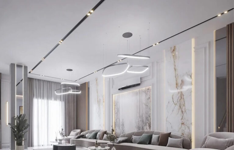 Сатиновый натяжной потолок