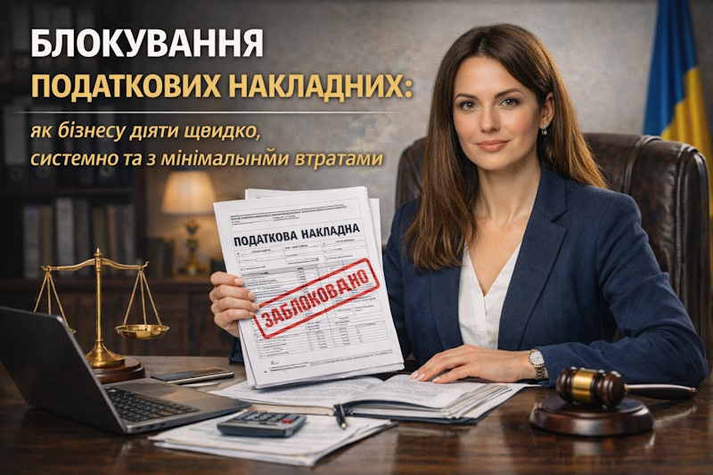 Блокування податкових накладних: як бізнесу діяти швидко та з мінімальними втратами